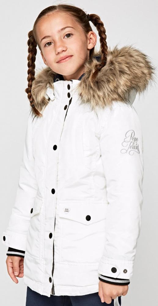 50% Pepe Jeans Winterparka MARIANNE in mousse Gr.16414Y~NP Pepe Jeans PEPE JEANS: DAUNEN MANTEL JERY, SCHWARZ (128