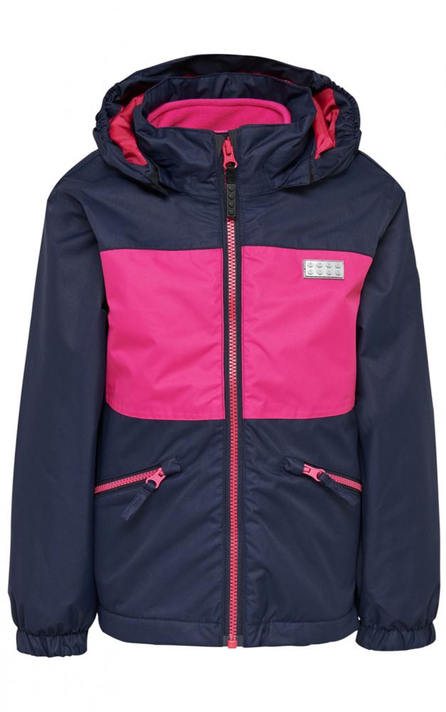 LEGO Winterjacke pink blau Tec | Wear Wear 716 Lego Josefine 3-in-1 Fleecejacke Cinderella Kindermoden herausnehmbarer mit |